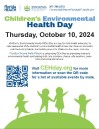 Thumbnail image of flyer, Florida Choose Safe Places celebrates Children's Environmental Health Day